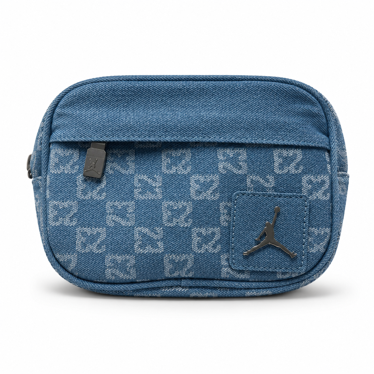 Сумка джинсовая Monogram через плечо из полиэстера с регулируемым ремнем 20х13х7 см