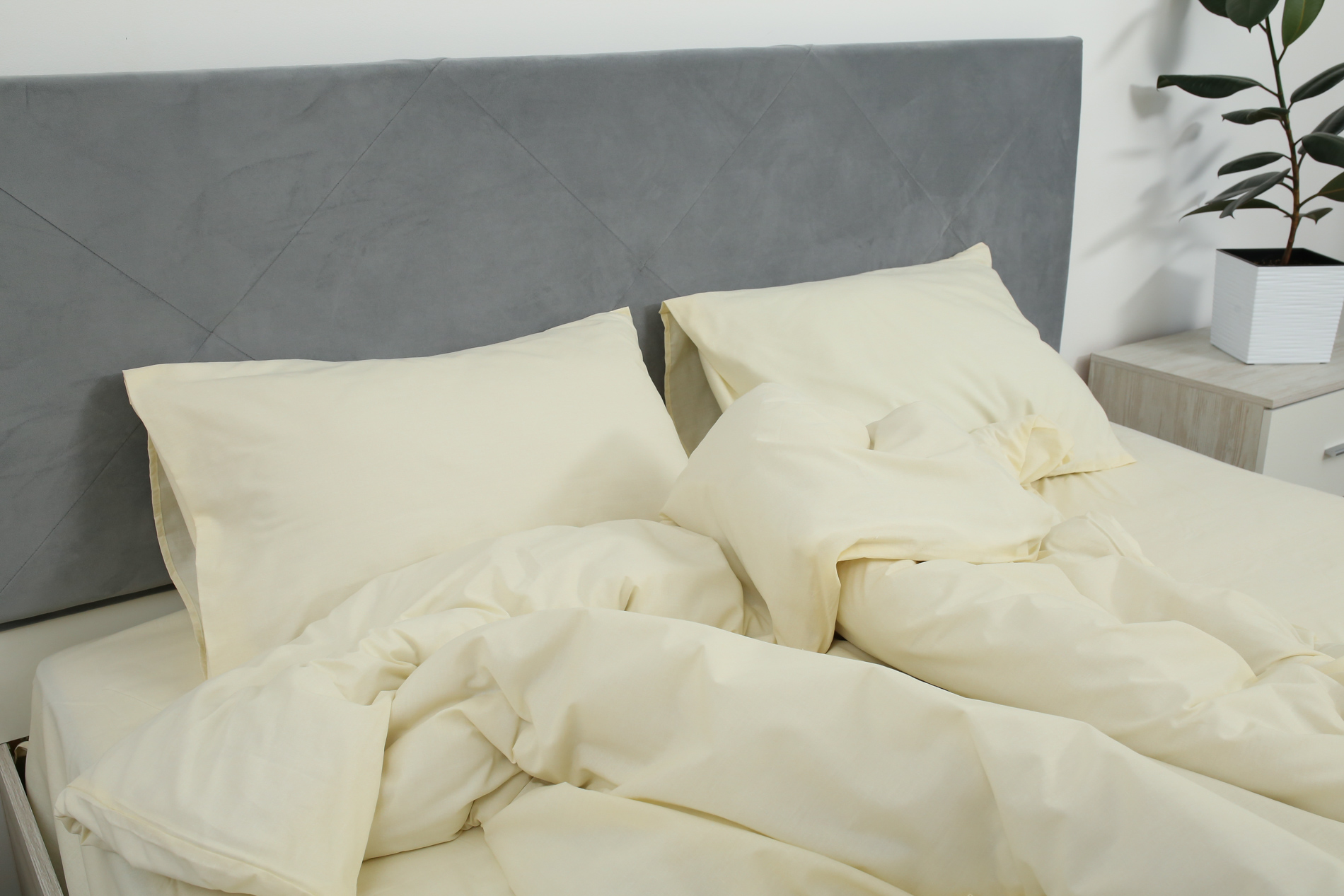 Комплект постельного белья двуспальный Amore Glux-1023 бязь Молочный (KPB-A2-Glux-1023(70x70)_) - фото 5 Комплект постельного белья двуспальный Amore Glux-1023 бязь Молочный (KPB-A2-Glux-1023(70x70)_) - фото 5