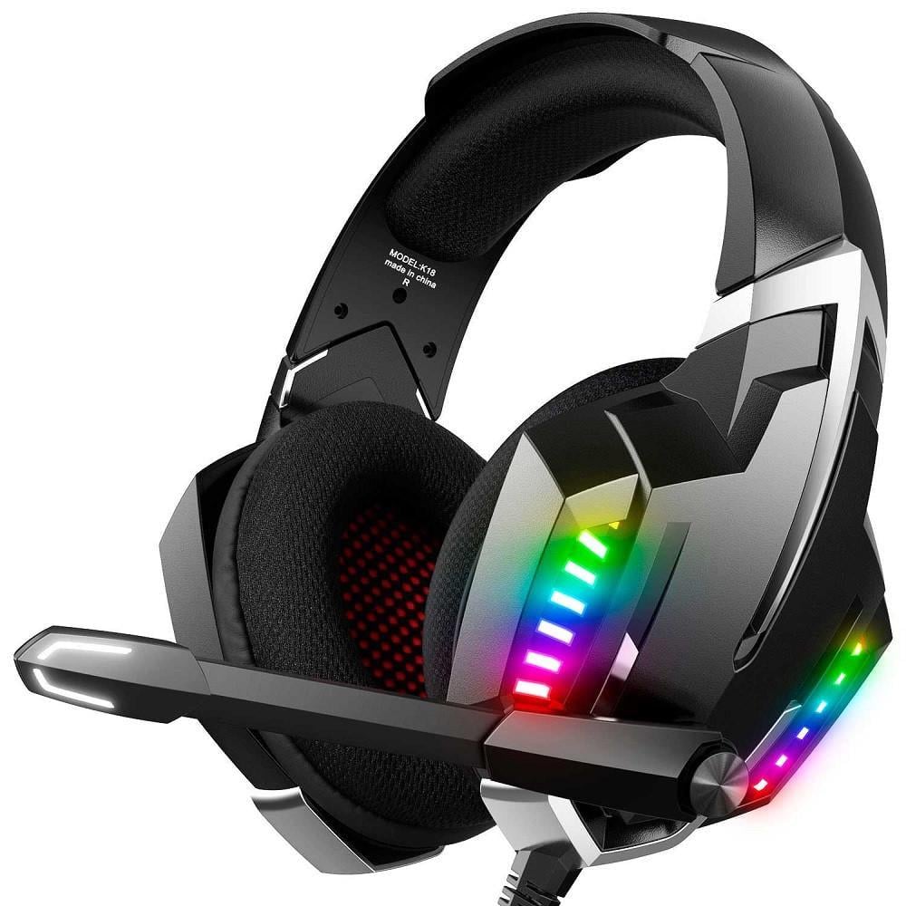 Наушники игровые ONIKUMA LED K18 Черный (1400005229)