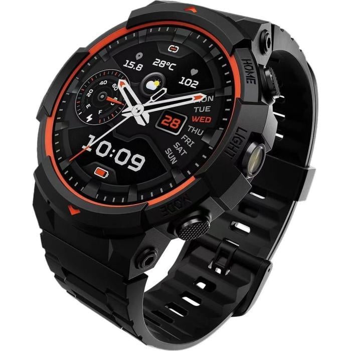 Смарт-часы Black Shark GS3 Sport BS-W2402 Lava Black 1,43" AMOLED Bluetooth 5.4 GPS WR50 Black/Orange