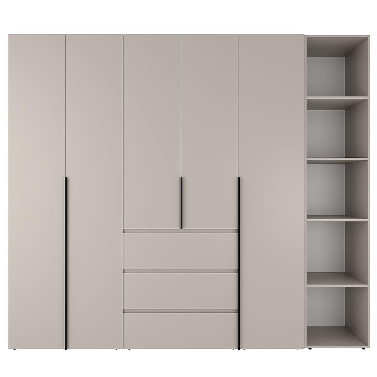 Шкаф распашной комбинированный ART IN HEAD №14 Light 2400x500x2200 мм Кашемир (GALTK01414000000) - фото 1