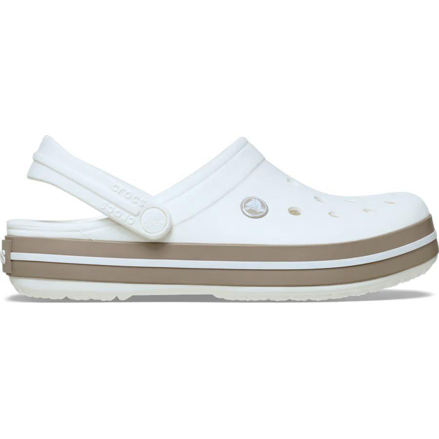 Крокси Crocs Crocband Clog M12 р. 46/47-30 см White/Taupe (11016)
