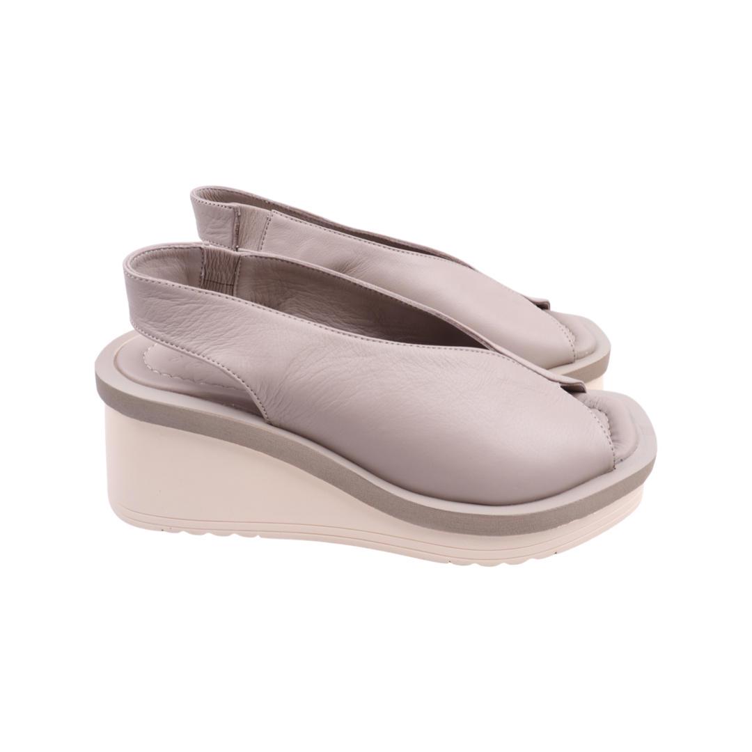 Босоножки женские Molly Bessa из кожи р. 39 Капучиновый (300-22LBC)