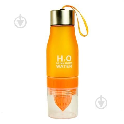 Спортивная бутылка-соковыжималка H2O Water bottle Orange Оранжевый