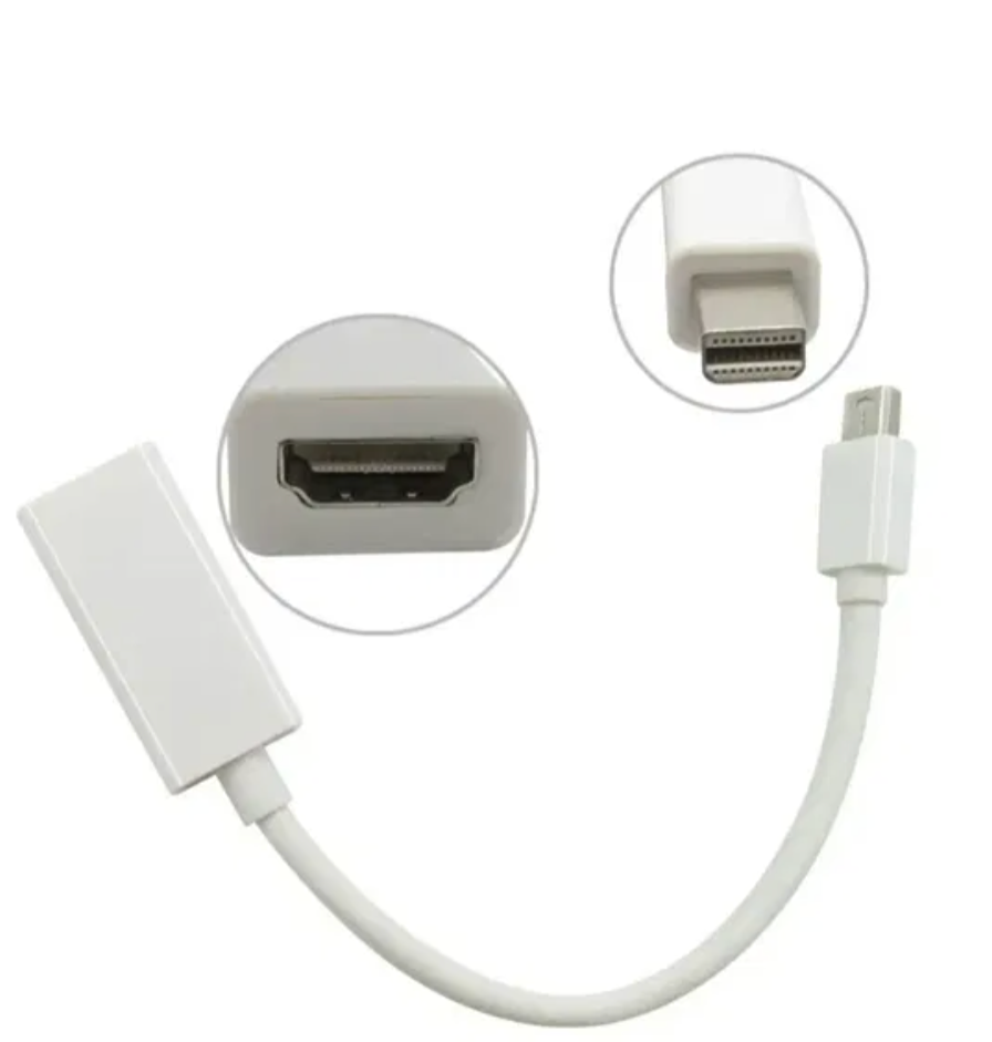 Адаптер відеосигналів Mini DisplayPort на HDMI (гніздо) I-Taki (Південна Корея) колір білий MDP2HDMIF - фото 7