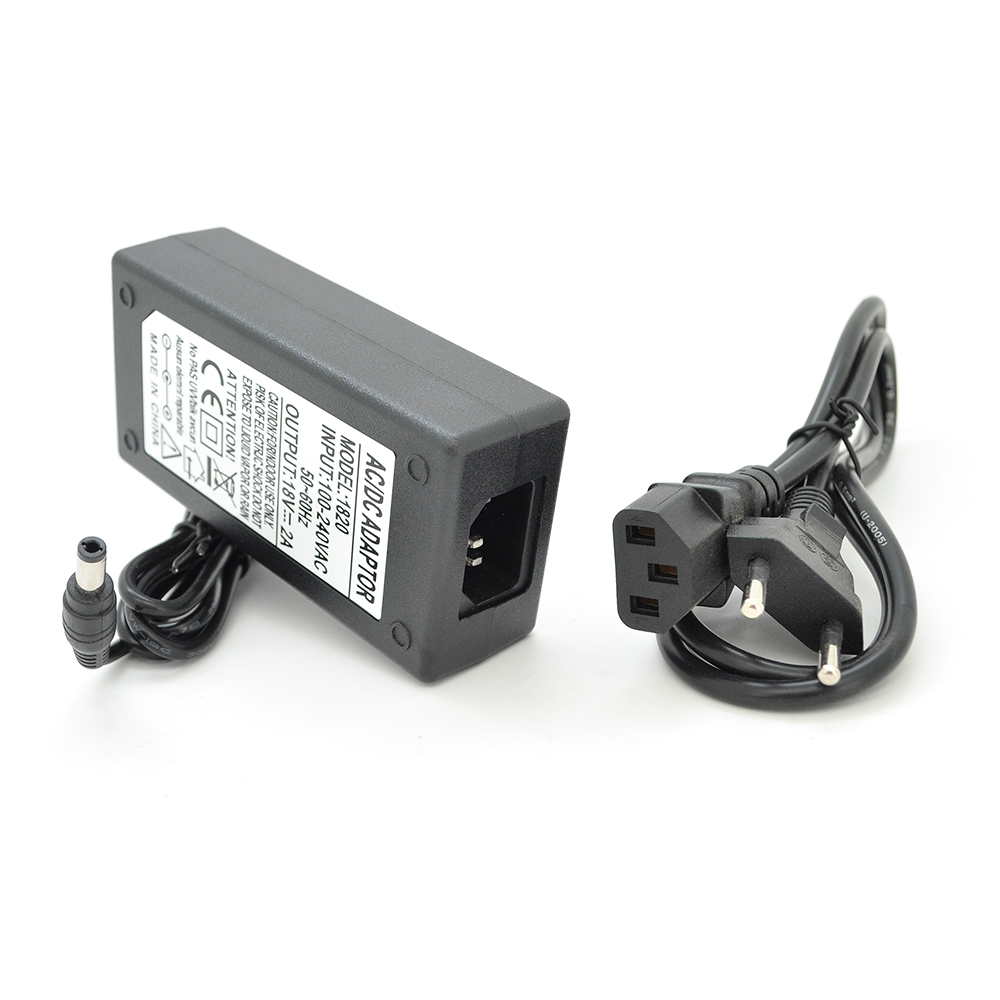 Адаптер питания импульсный YM-1820 18V 2А 36 Вт разъем 5,5/2,5 0,9 м (YUT_V5443)