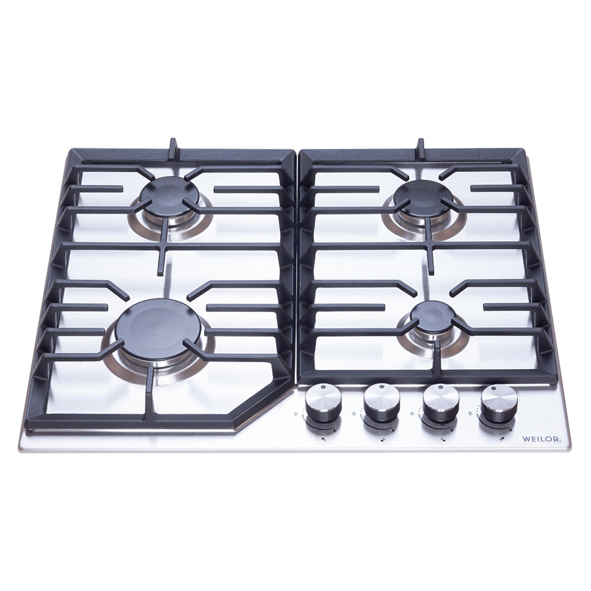 Варочная поверхность газовая WEILOR GM 624 SS - фото 2