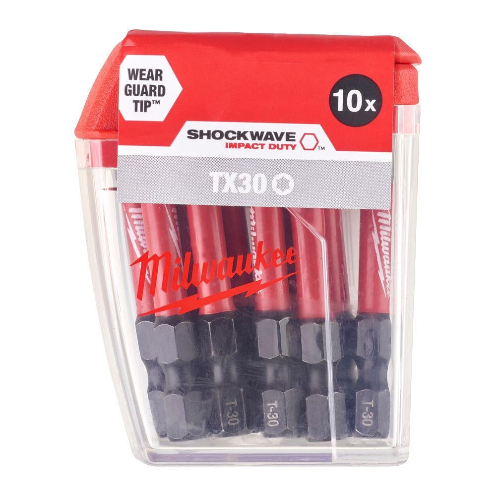 Біта Milwaukee Shockwave Impact Duty TX30 50 мм 10 шт. (4932471574)