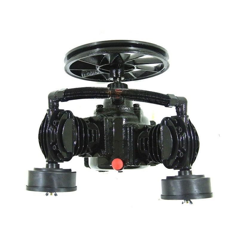 Компрессор Kraft&Dele KD1401 2415718275 масляный 2-поршневой 1,5 кВт 120 л/мин 8 бар - фото 3 Компрессор Kraft&Dele KD1401 2415718275 масляный 2-поршневой 1,5 кВт 120 л/мин 8 бар - фото 3