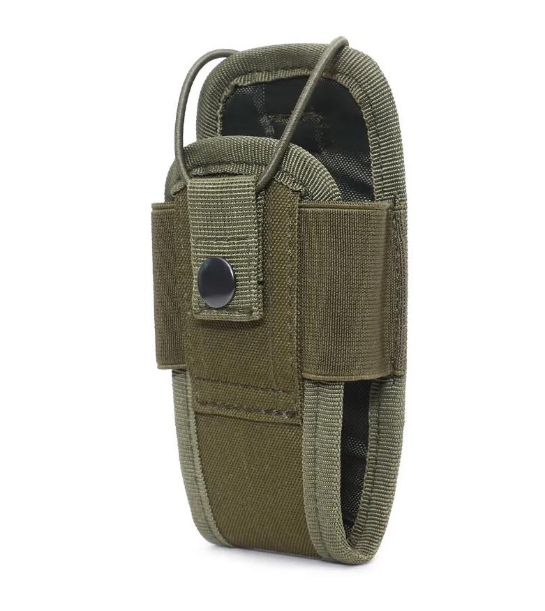 Подсумок для рации E-Tac R01 с системой molle Olive/Green (3_04677)