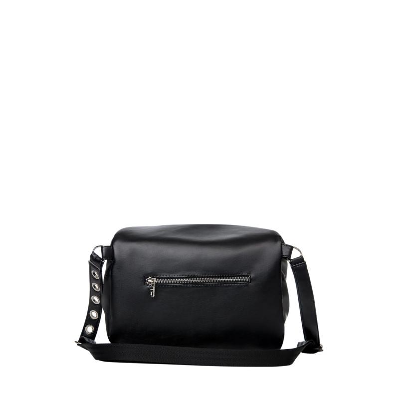 Жіноча сумка Sambag Milano SZS 25x20x10 см Black - фото 4