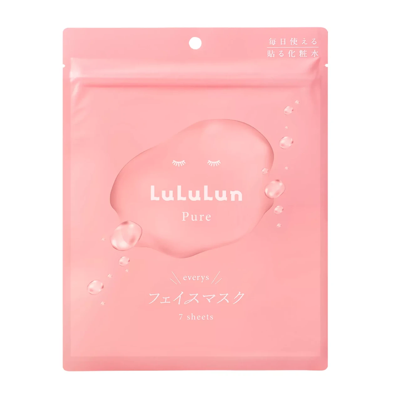 Маска увлажняющая для лица LULULUN Pure Everys Face Mask 7 шт. (3008158200)