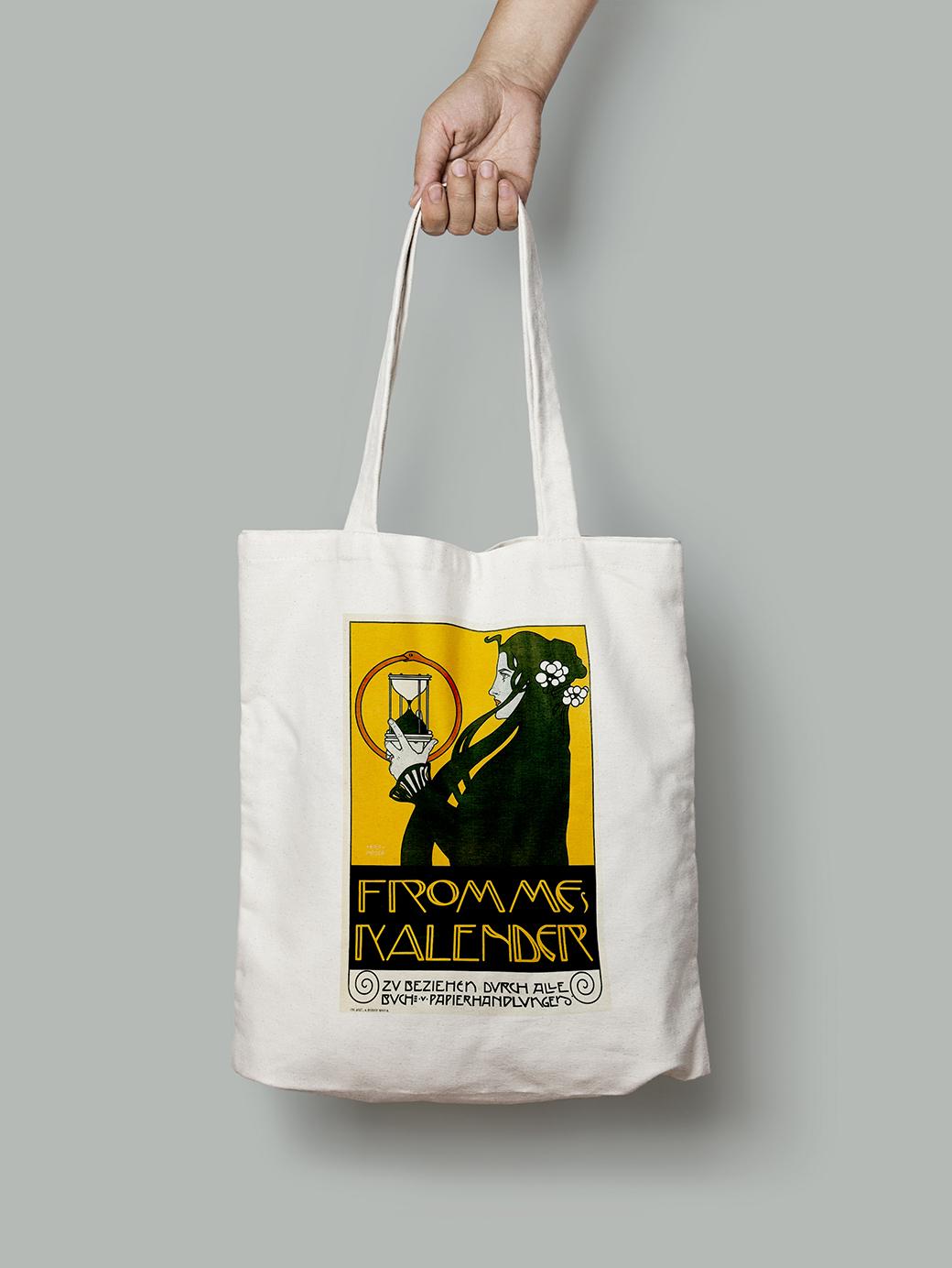 Эко-сумка Благочестивый календарь шопер (retro_part_02_5_Bag)