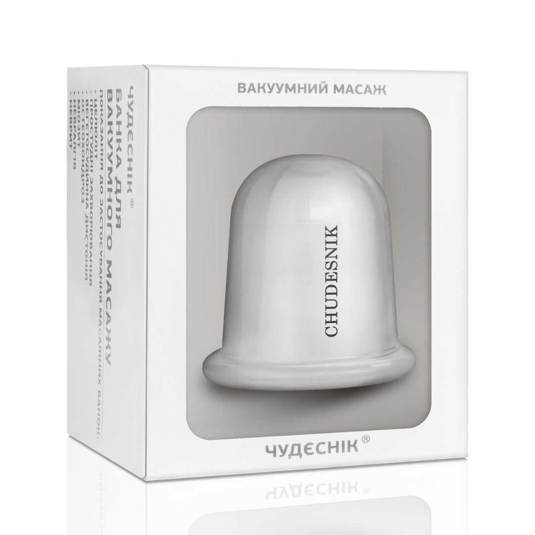 Банка массажная вакуумная Chudesnik БМП-70 для тела Прозрачный (60705829) Банка массажная вакуумная Chudesnik БМП-70 для тела Прозрачный (60705829)