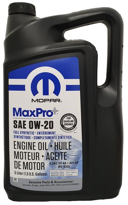Моторне мастило Mopar MaxPro+ SAE 0W-20 Engine Oil SP/GF-6A 5 л (68524013AA)