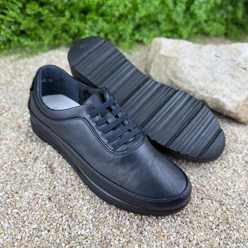 Мокасини жіночі шкіряні Е-002037-5 р. 38 24,5 см Темно-синій (109189362) - фото 4