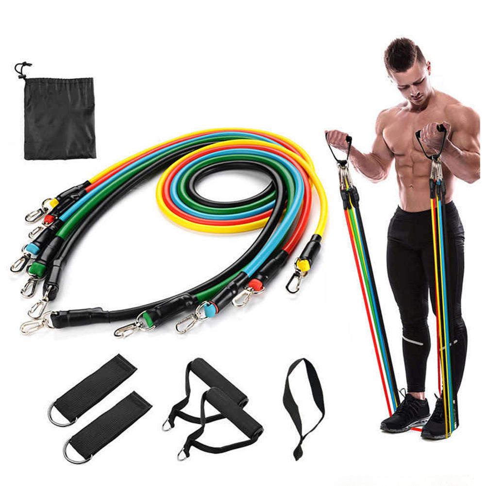 Масажний ударний пістолет Fascial Gun для тіла + Набір трубчастих еспандерів - фото 6 Масажний ударний пістолет Fascial Gun для тіла + Набір трубчастих еспандерів - фото 6