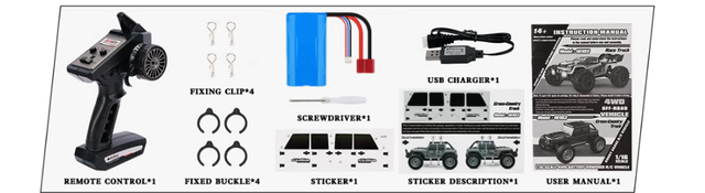 Машинка на радиоуправлении Gantry 4WD 4x4 Off Road Drift Racing Cars 50 км/ч - фото 5 Машинка на радиоуправлении Gantry 4WD 4x4 Off Road Drift Racing Cars 50 км/ч - фото 5