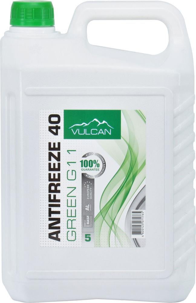 Антифриз Вулкан G11 от -20 до +35 4,2 л Green (0125590)