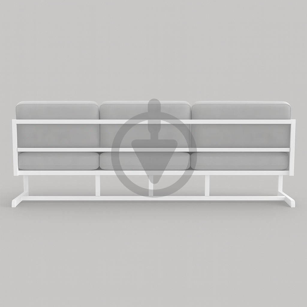 Диван металевий AVVS tech Атлас лофт велюр 246 см Світло-сірий/Білий (30222884) - фото 3 Диван металевий AVVS tech Атлас лофт велюр 246 см Світло-сірий/Білий (30222884) - фото 3