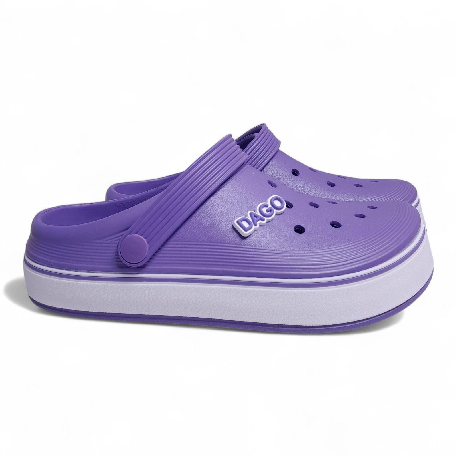 Сабо женские dagostyle из EVA-пены р. 39 25 см Фиолетовый (2771328879)