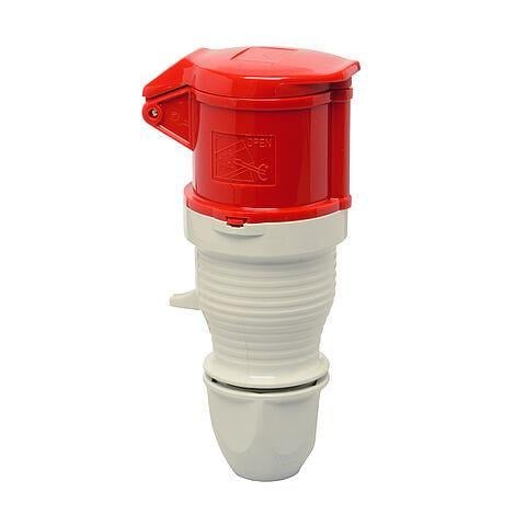 Розетка на кабель Walther-Werke СЕЭ-тип 5 полюса 32А 400V IP44 с сальником (wl330)