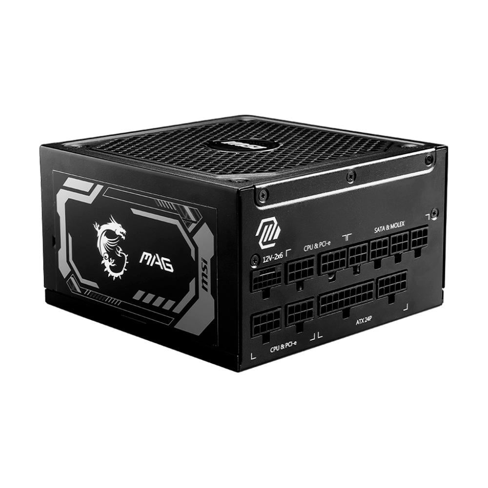 Блок живлення модульний для ПК MSI MAG A1250GL PCIE5 ATX 3.1 1250W 80+ Gold Black (29079725)