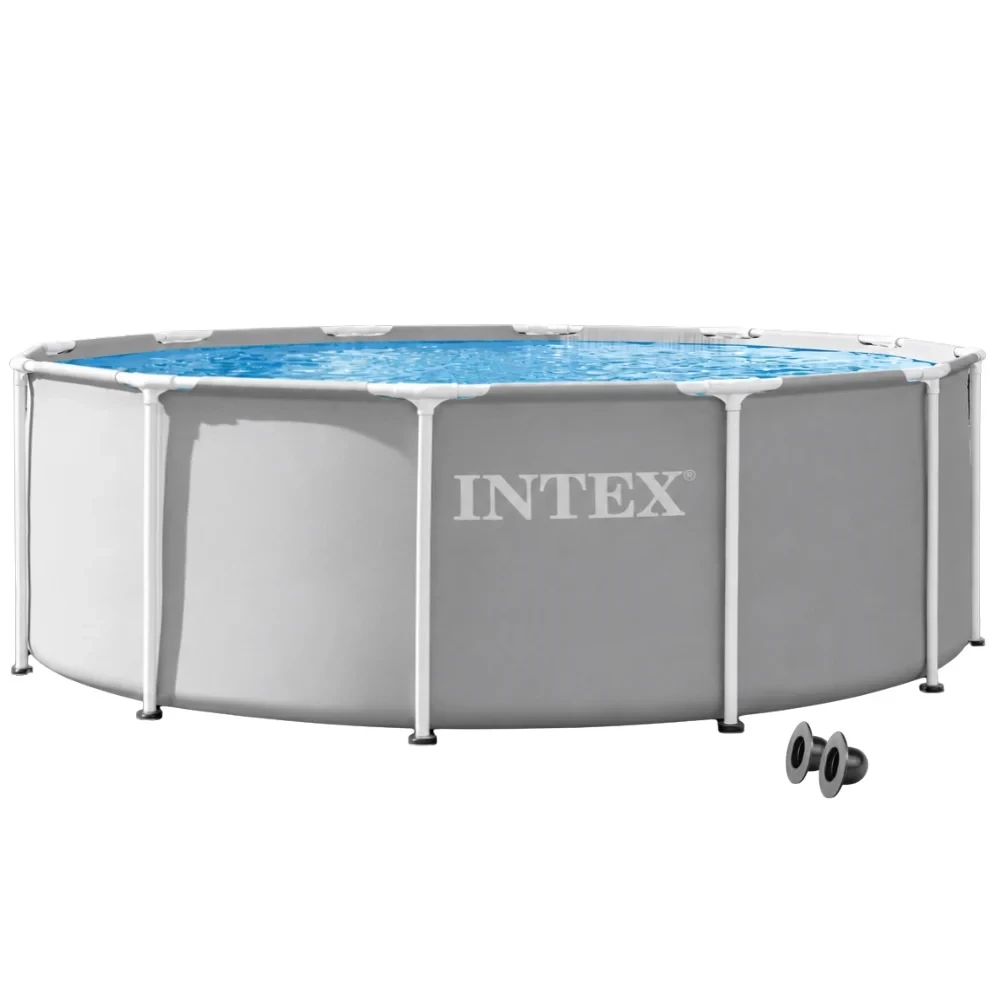 Бассейн каркасный круглый глубокий Intex 26718 серия Prism Frame 366х122 см Синий (147-9-26718-0)
