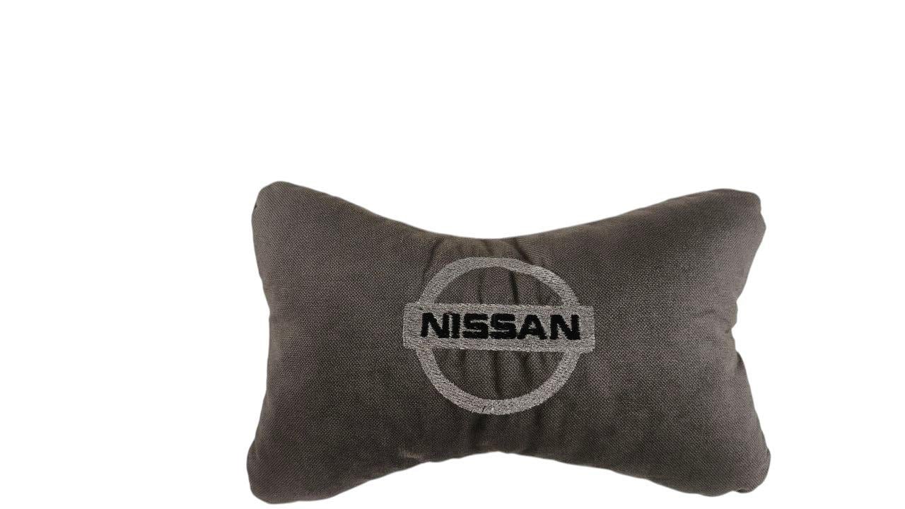 Подушка для авто NISSAN Серый (1902) Подушка для авто NISSAN Серый (1902)