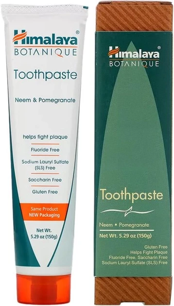 Зубная паста органическая Himalaya Herbals с Нимом и Гранатом 150 г (1948616768)