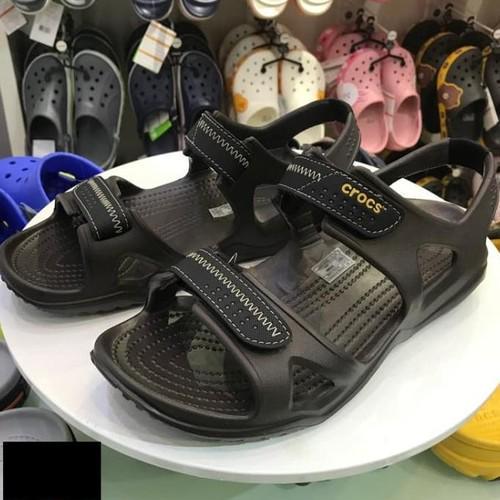 Сандалии мужские Crocs Swiftwater River Sandal р. 44/45 Espresso (1158) - фото 4