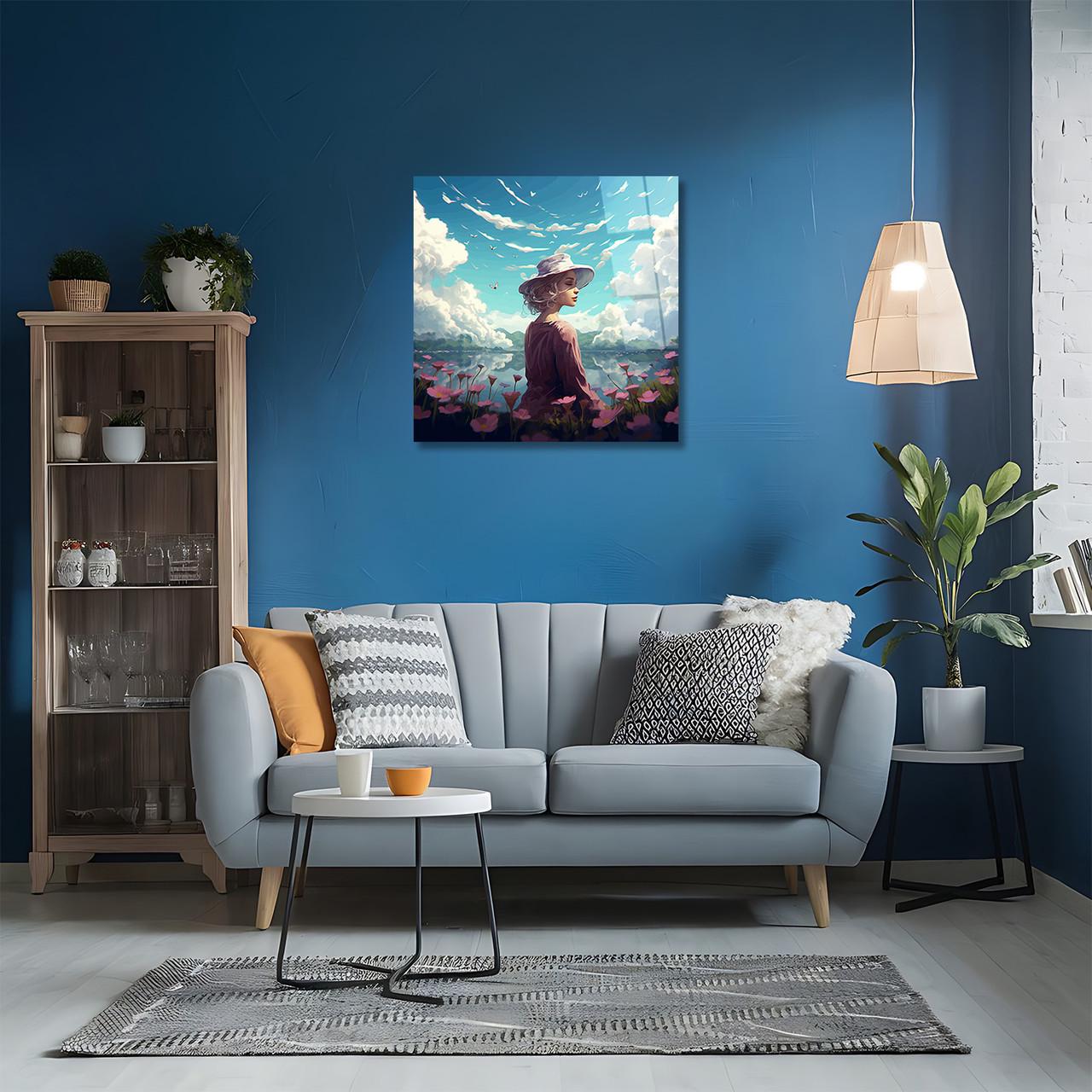 Картина на стекле NovellaPrint Гармония тишины 90х90 см (503.3) - фото 2 Картина на стекле NovellaPrint Гармония тишины 90х90 см (503.3) - фото 2