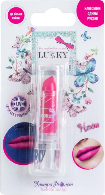 Помада для губ детская Lukky Неоново розовый (T18867)