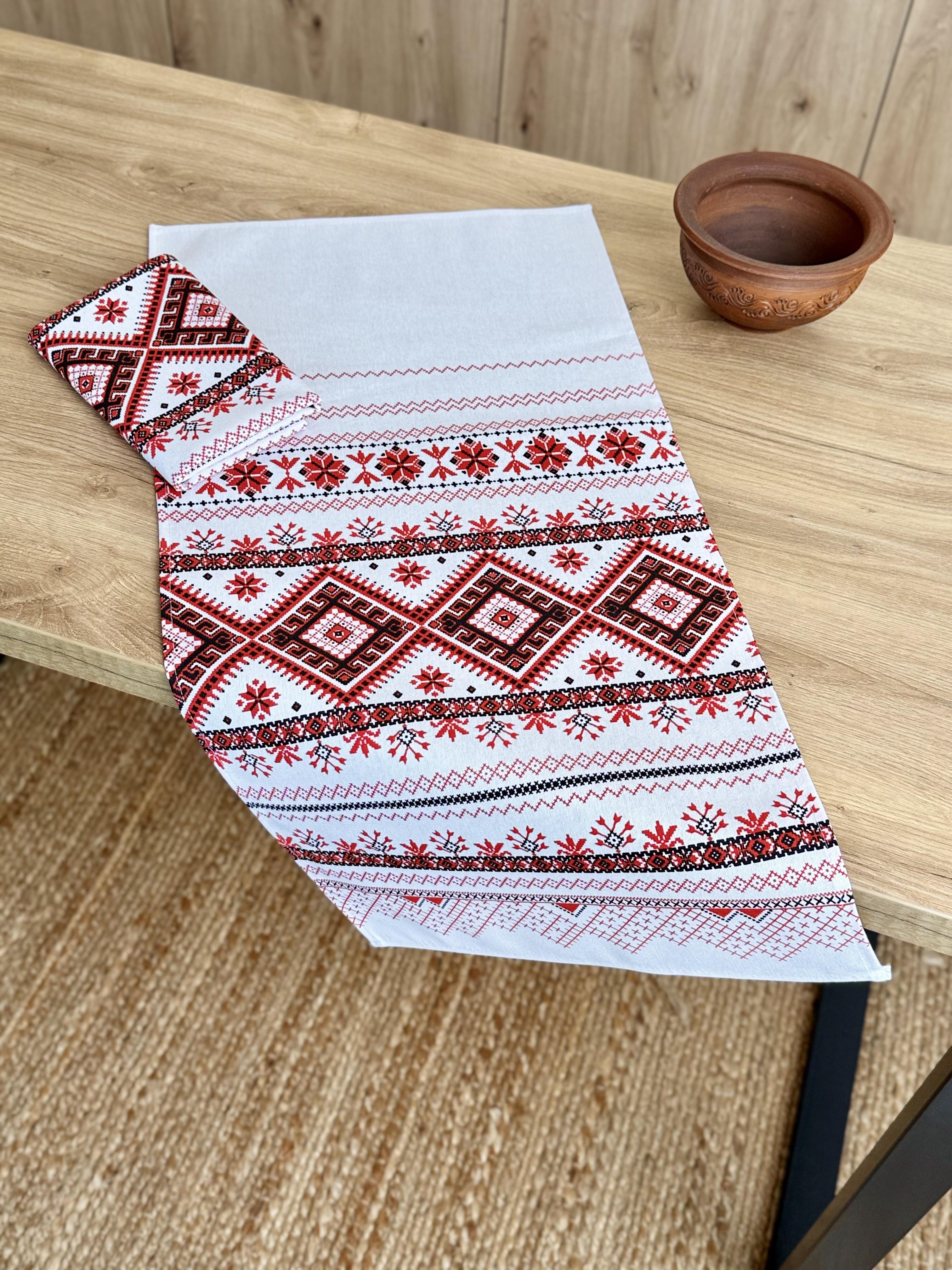 Рушник бавовняний Коровай 100% бавовна 75х35 см (бкрв33)