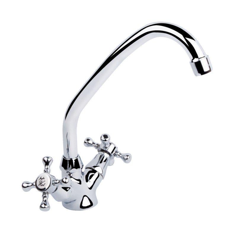 Смеситель для кухни Q-tap ​​Mayfair CRM 271 латунь Хром (QTMAYCRM271)