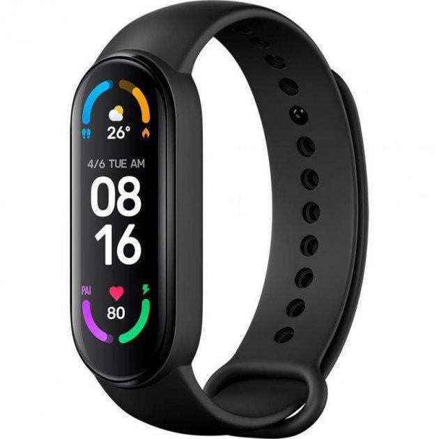 Фитнес-браслет Smart Band M6 с пульсиметром Черный