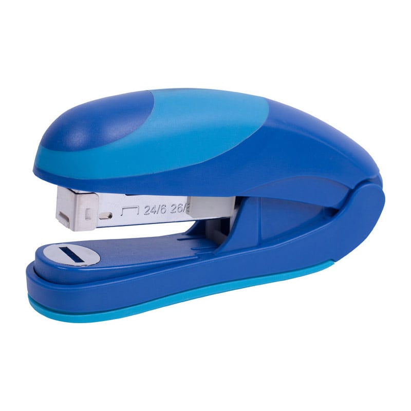 Степлер Axent Ocean Flat Clinch до 25 листов Синий (4804-02-a)