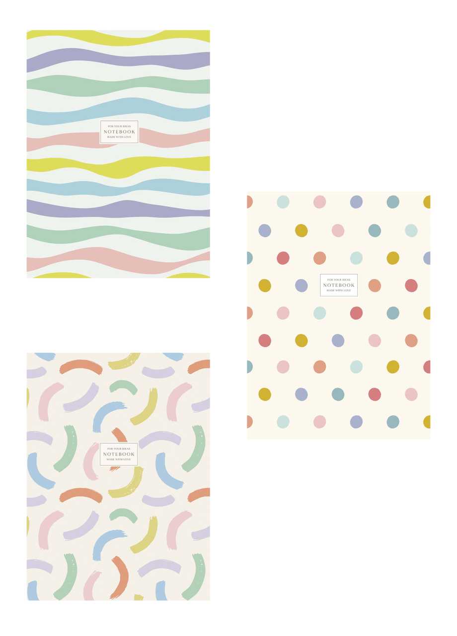 Комплект школьных тетрадей Школярик А4 80 л. в клетку 3 шт. (5229 4823088240832)