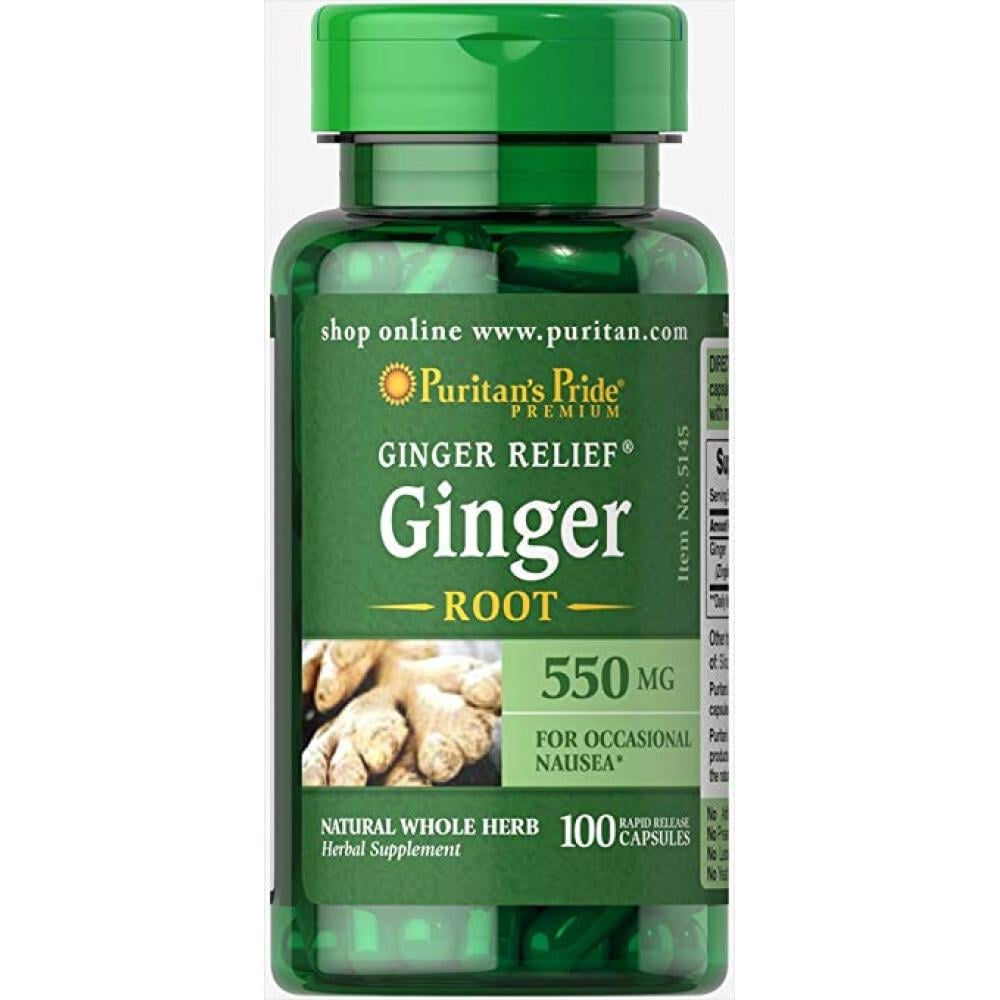 Натуральная добавка Ginger Root 550 mg 100 caps (100-85-9259507-20)