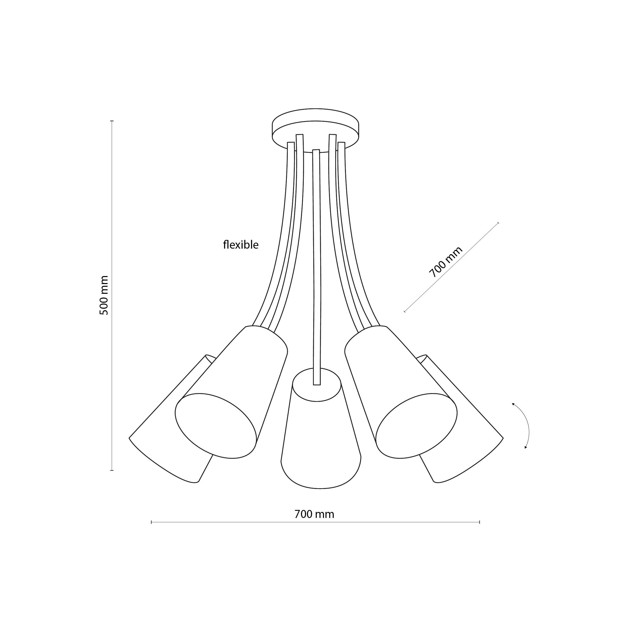 Люстра TK Lighting 6025 Wire - фото 5