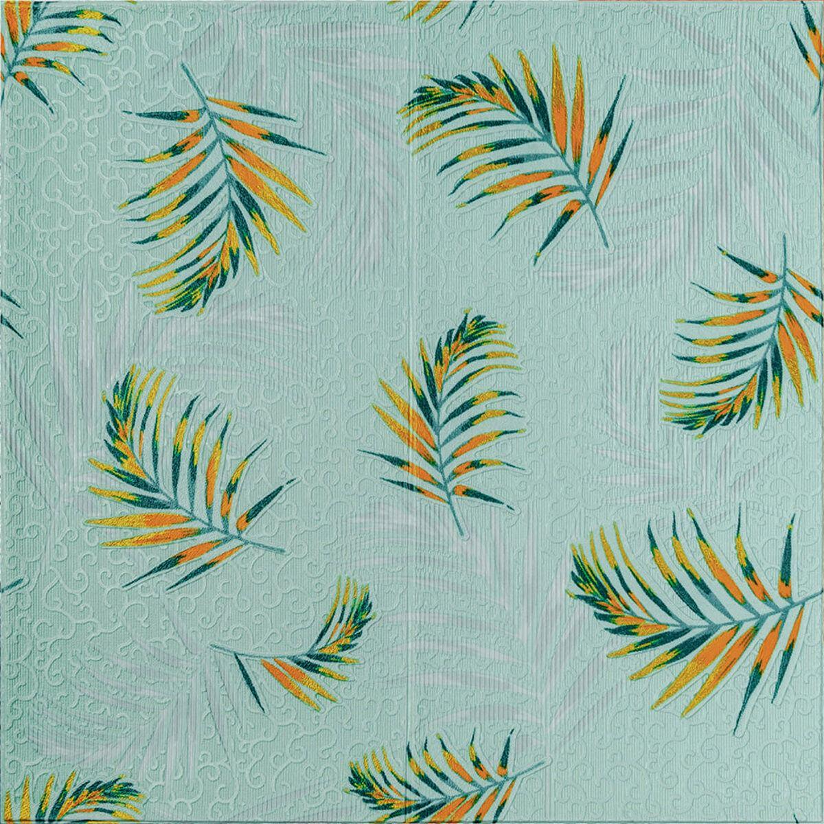3D-панель Папоротник стеновая 700х770х4 мм Светло-зеленый (SW-00001984)