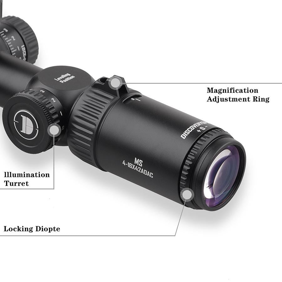 Оптичний приціл Discovery MS 4-16x42 AOAC (MS41642AOAC) - фото 2