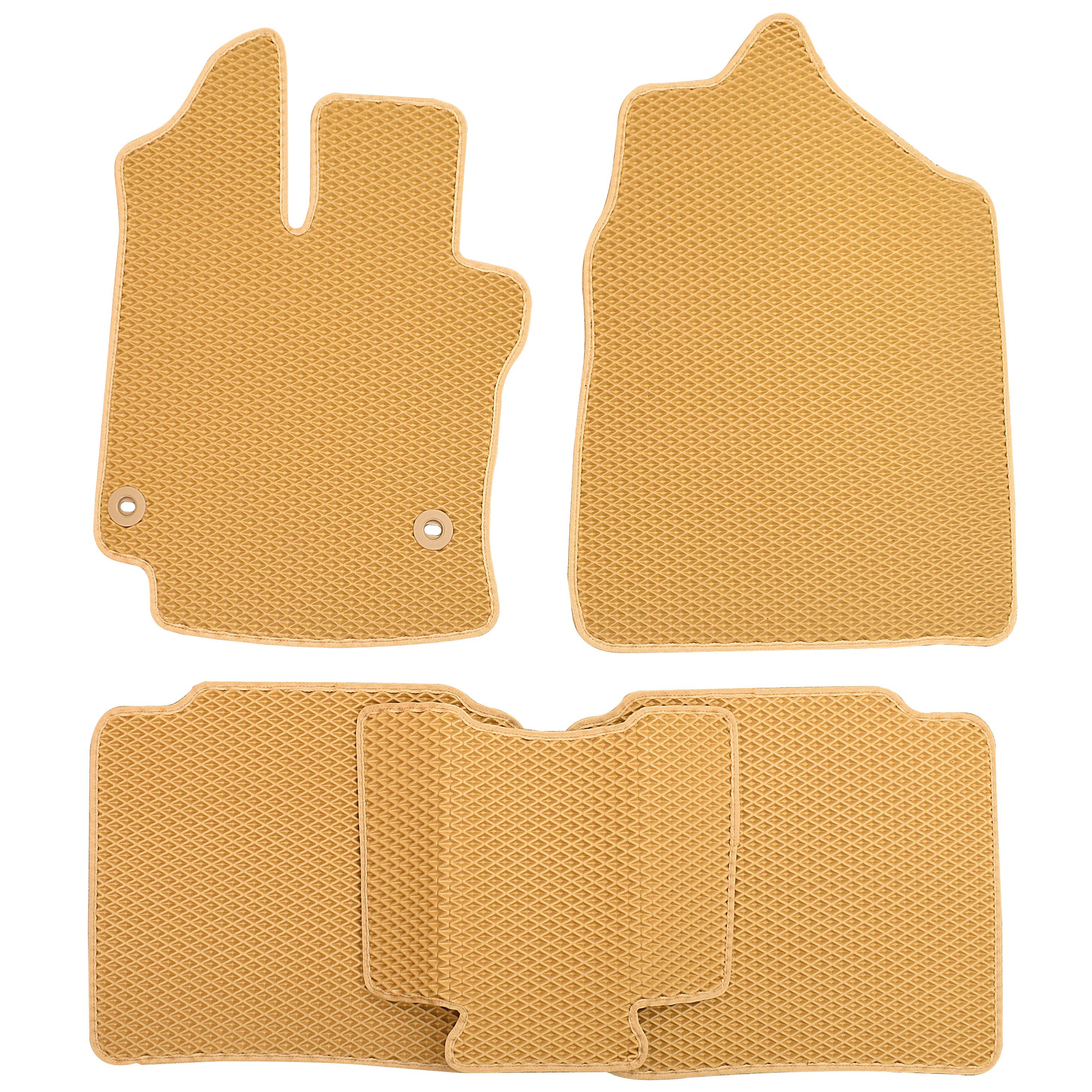 Коврики в салон для Toyota Venza '10-16 EVA-полимерные Бежевый (162148)