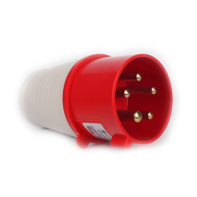 Силова вилка 5x32 3P+PE+N 32 A 380-415 В IP44 (EH-PPL-532) Силова вилка 5x32 3P+PE+N 32 A 380-415 В IP44 (EH-PPL-532)