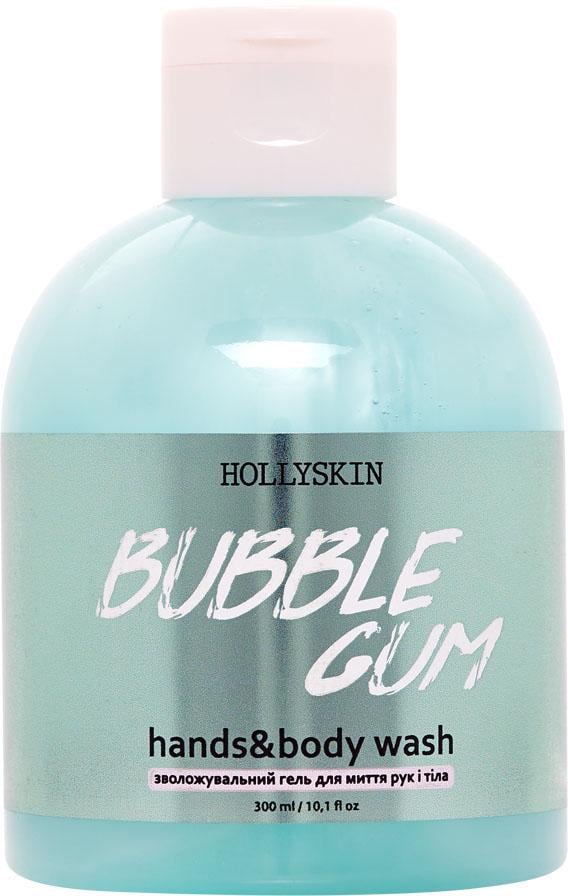 Гель для мытья рук и тела Hollyskin Bubble Gum увлажняющий 300 мл (15429)