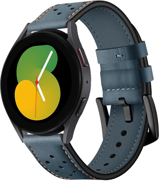 Ремешок кожаный Classico для Galaxy Watch 5 40 мм Khaki (29204-17)