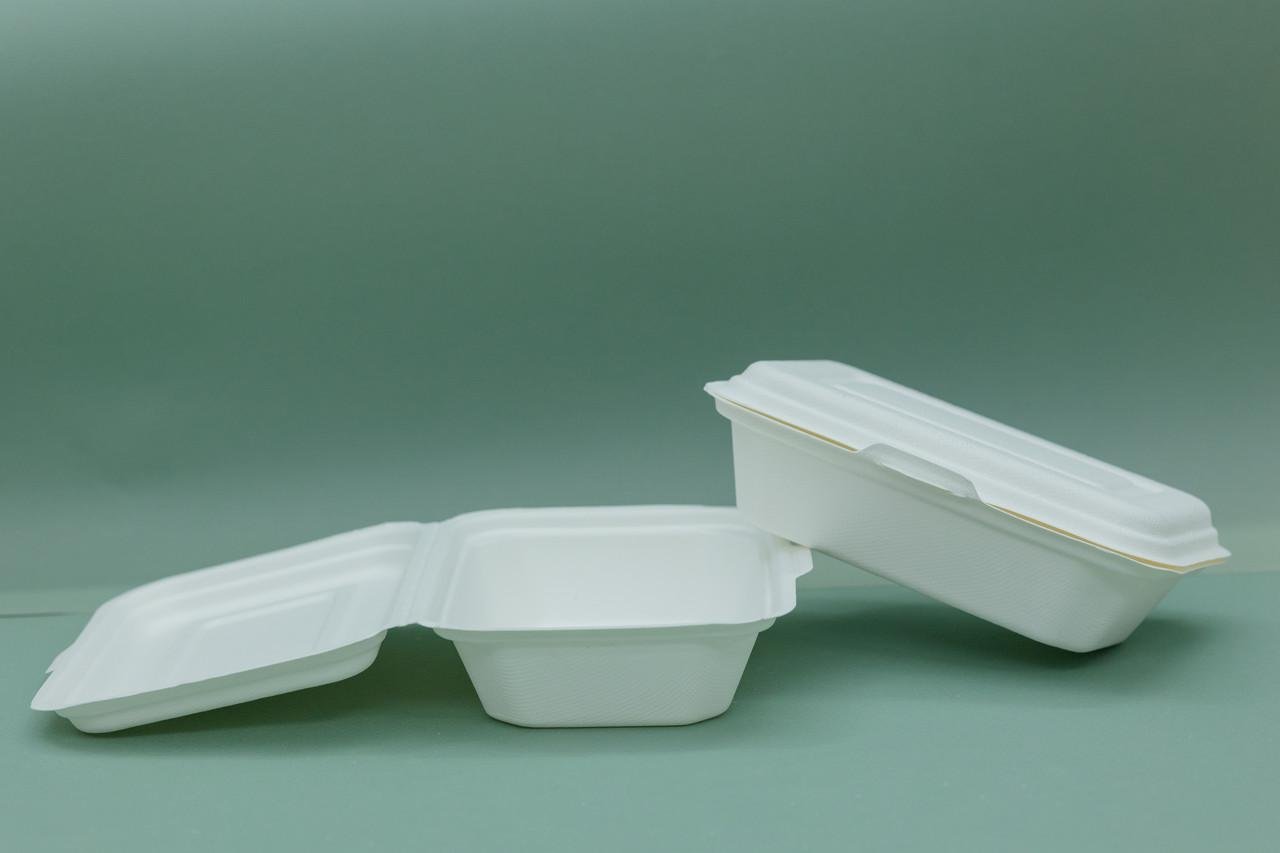 Одноразовый контейнер с крышкой 600 мл 50 шт. - фото 2 Одноразовый контейнер с крышкой 600 мл 50 шт. - фото 2