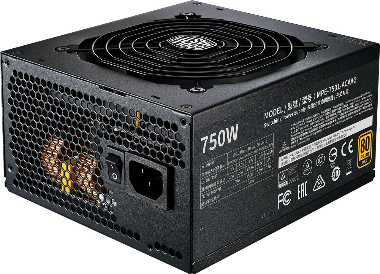 Блок живлення Cooler Master MWE Gold 750W V2 FM (MPE-7501-AFAAG)
