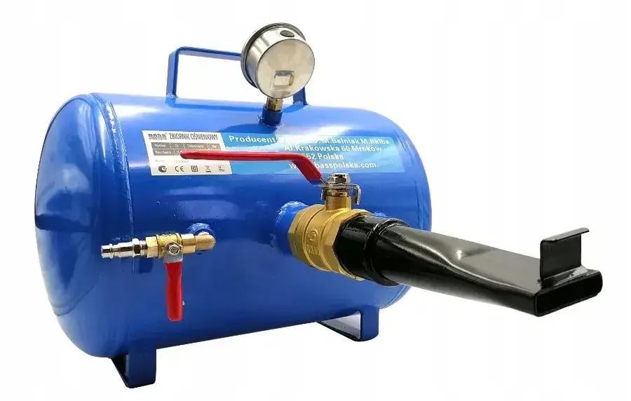 Інфлятор шиномонтажний для накачування шин Bass Polska 10 bar 24 л (4550)