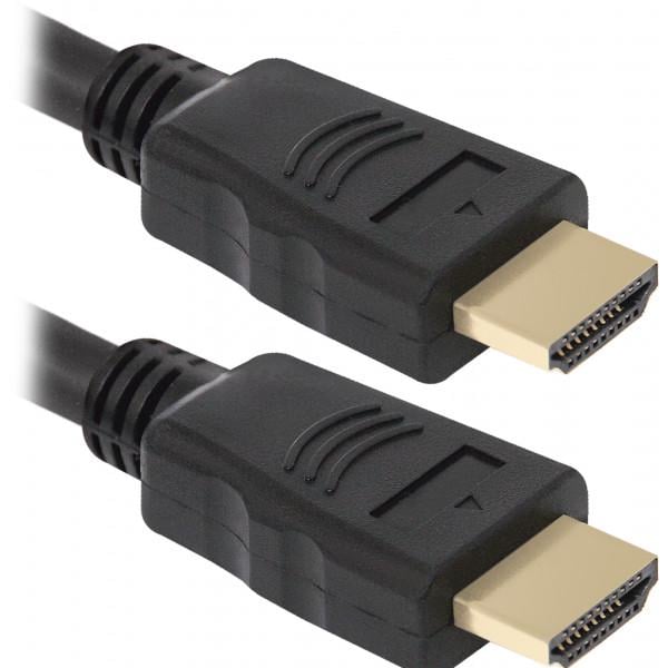 Кабель для передачи видеосигнала Defender HDMI-07 HDMI-HDMI 1.4 2 м Черный (87352)
